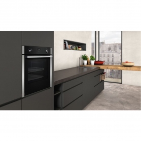Neff B3ACE4HN0B Slide & Hide 59.4cm Built In Electric Single Oven - Stainless Steel - 3