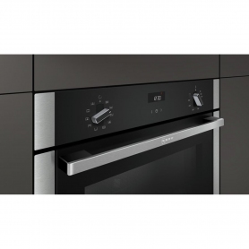 Neff B3ACE4HN0B Slide & Hide 59.4cm Built In Electric Single Oven - Stainless Steel - 2