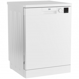 Beko DVN05C20W Full Size Dishwasher - White - 13 Place Settings - 1