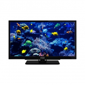 Linsar 24" HD Ready TV with Integrated DVD and Freeview HD- Black - A+ Rated