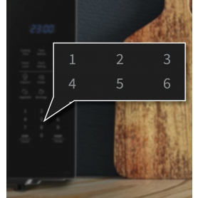 Hisense H25MOBS7HUK 25 Litre Solo Microwave - Black