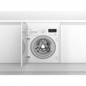 Blomberg LWI284410 8kg 1400 Spin Built In Washing Machine with Fast Full Load - White