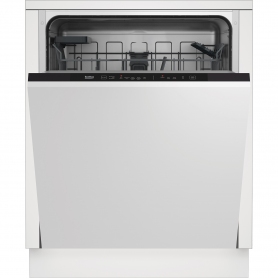 Beko DIN15C20 Integrated Full Size Dishwasher - 14 Place Settings