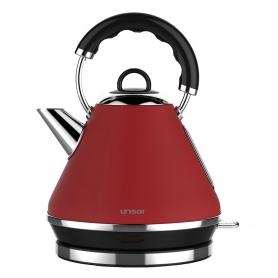 Linsar 1.7 Litre Pyramid Kettle - Red