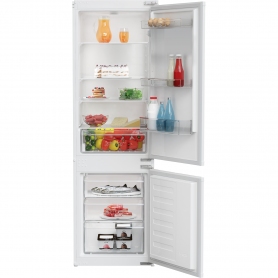 Zenith ZICSD373 Built in Fridge Freezer - White - Static