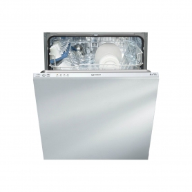 Indesit 13 Place Settings Integrated Full Size Dishwasher - White - A+ Energy Rated