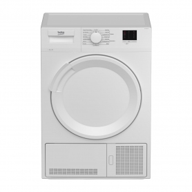 Beko DTLCE80041W 8kg Condenser Tumble Dryer - White