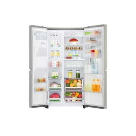 LG GSX960NSVZ InstaView Door-in-Door American Style Fridge Freezer - Premium Steel - 4