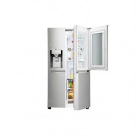 LG GSX960NSVZ InstaView Door-in-Door American Style Fridge Freezer - Premium Steel - 3