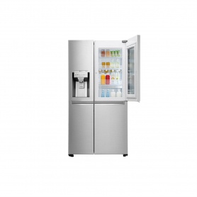 LG GSX960NSVZ InstaView Door-in-Door American Style Fridge Freezer - Premium Steel - 2