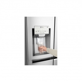 LG GSX960NSVZ InstaView Door-in-Door American Style Fridge Freezer - Premium Steel - 1