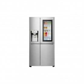 LG GSX960NSVZ InstaView Door-in-Door American Style Fridge Freezer - Premium Steel
