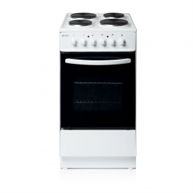 Haden 50cm Single Oven Electric Cooker - White