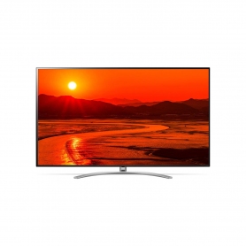 LG 75 " 8K Nano Cell SMART TV - web Os - Freeview HD - Freesat HD - Dark Silver & Light Silver - B Rated