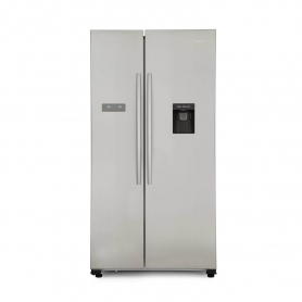 Hisense American Style Fridge Freezer - Stainless Steel - A+ Rated