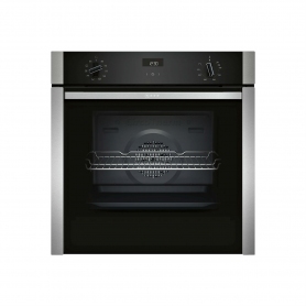 Neff Slide & Hide Built In Electric Single Oven - Stainless Steel - A Rated