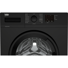 Beko WTK72042B 7kg 1200 Spin Washing Machine with Quick Programme - Black