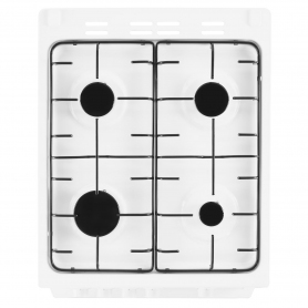 Beko ESG50W 50cm Gas Single Oven - White - 2